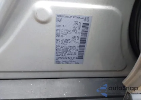 2015 Nissan Rogue Sv from USA, damaged, VIN 5N1AT2MV3FC923363